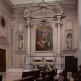 ...per andare ad ammirare una grande pala d�altare intitolata Assunzione della Vergine. Il dipinto fu realizzato da Giaquinto poco prima della sua partenza per la Spagna, commissionata dal vescovo di Molfetta
